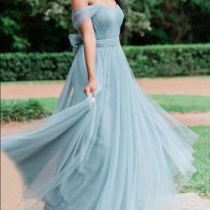 Lavender Tulle Revelry Bridesmaid Dress
